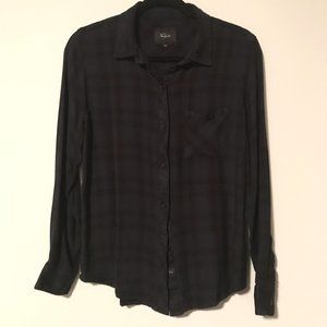 Rails Hunter Plaid - Black Sacramento - M